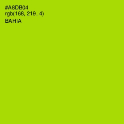 #A8DB04 - Bahia Color Image