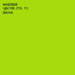 #A8DB0B - Bahia Color Image