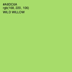 #A8DC6A - Wild Willow Color Image