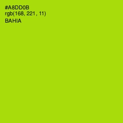 #A8DD0B - Bahia Color Image