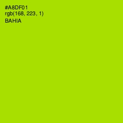 #A8DF01 - Bahia Color Image