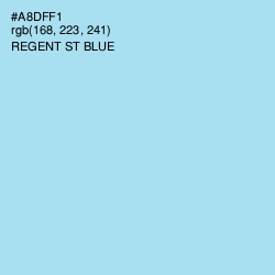 #A8DFF1 - Regent St Blue Color Image