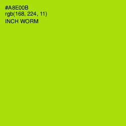 #A8E00B - Inch Worm Color Image