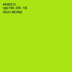#A8E512 - Inch Worm Color Image