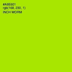 #A8E601 - Inch Worm Color Image
