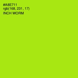 #A8E711 - Inch Worm Color Image