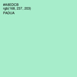 #A8EDCB - Padua Color Image