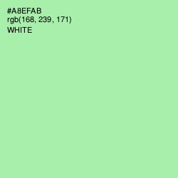 #A8EFAB - Celadon Color Image