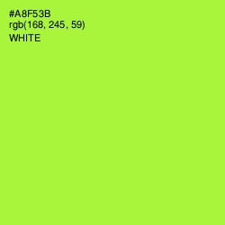 #A8F53B - Green Yellow Color Image