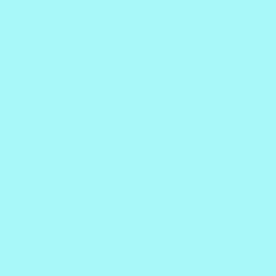 #A8F8F9 - Ice Cold Color Image