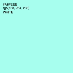 #A8FEEE - Ice Cold Color Image