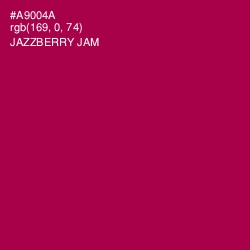 #A9004A - Jazzberry Jam Color Image