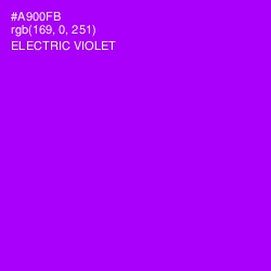 #A900FB - Electric Violet Color Image