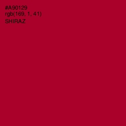 #A90129 - Shiraz Color Image