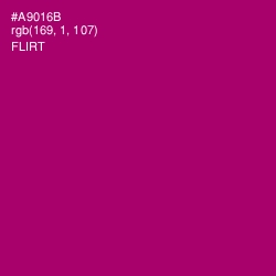 #A9016B - Flirt Color Image
