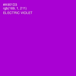 #A901D3 - Electric Violet Color Image