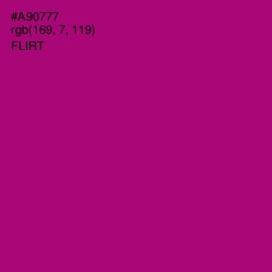 #A90777 - Flirt Color Image