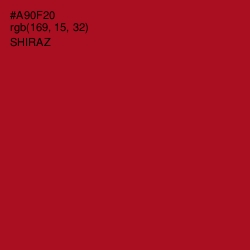 #A90F20 - Shiraz Color Image