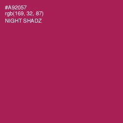 #A92057 - Night Shadz Color Image