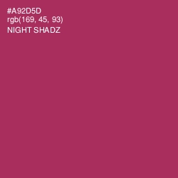 #A92D5D - Night Shadz Color Image