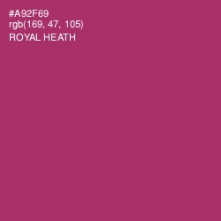 #A92F69 - Royal Heath Color Image