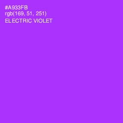 #A933FB - Electric Violet Color Image