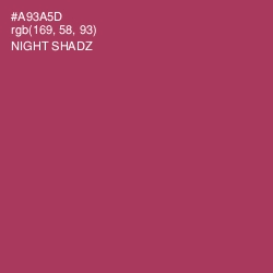 #A93A5D - Night Shadz Color Image