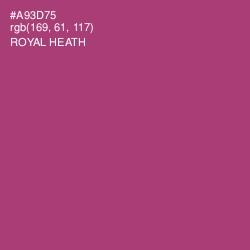 #A93D75 - Royal Heath Color Image