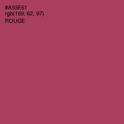 #A93E61 - Rouge Color Image