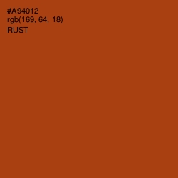 #A94012 - Rust Color Image