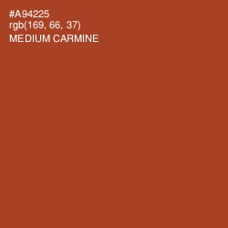 #A94225 - Medium Carmine Color Image