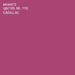 #A94473 - Cadillac Color Image