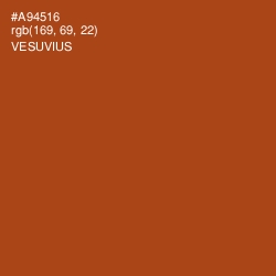 #A94516 - Vesuvius Color Image