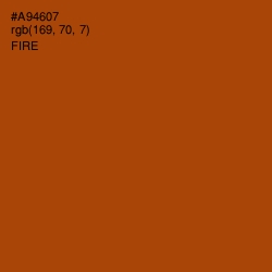 #A94607 - Fire Color Image