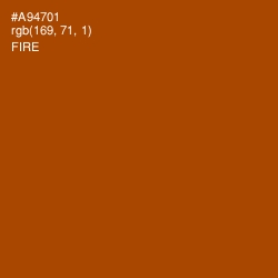 #A94701 - Fire Color Image