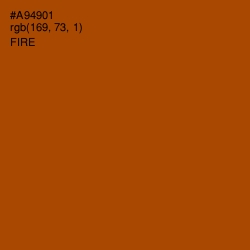 #A94901 - Fire Color Image