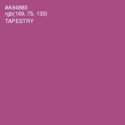 #A94B85 - Tapestry Color Image