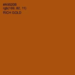 #A9520B - Rich Gold Color Image