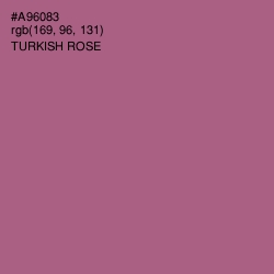 #A96083 - Turkish Rose Color Image