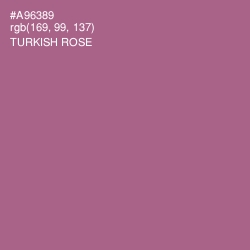 #A96389 - Turkish Rose Color Image