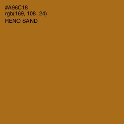 #A96C18 - Reno Sand Color Image