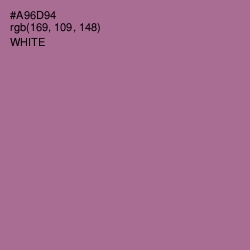 #A96D94 - Turkish Rose Color Image