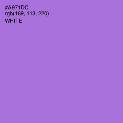 #A971DC - Lavender Color Image