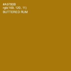 #A9780B - Buttered Rum Color Image