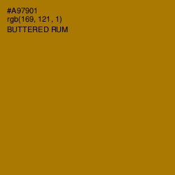 #A97901 - Buttered Rum Color Image