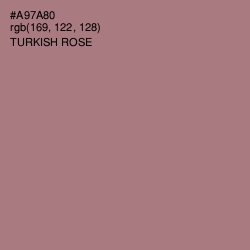 #A97A80 - Turkish Rose Color Image