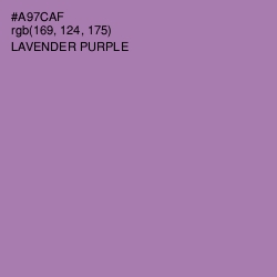 #A97CAF - Lavender Purple Color Image