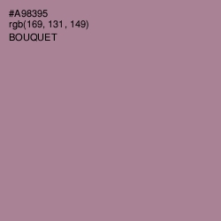 #A98395 - Bouquet Color Image