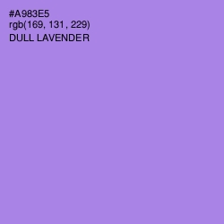 #A983E5 - Dull Lavender Color Image