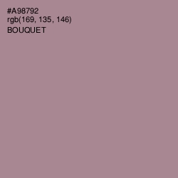 #A98792 - Bouquet Color Image